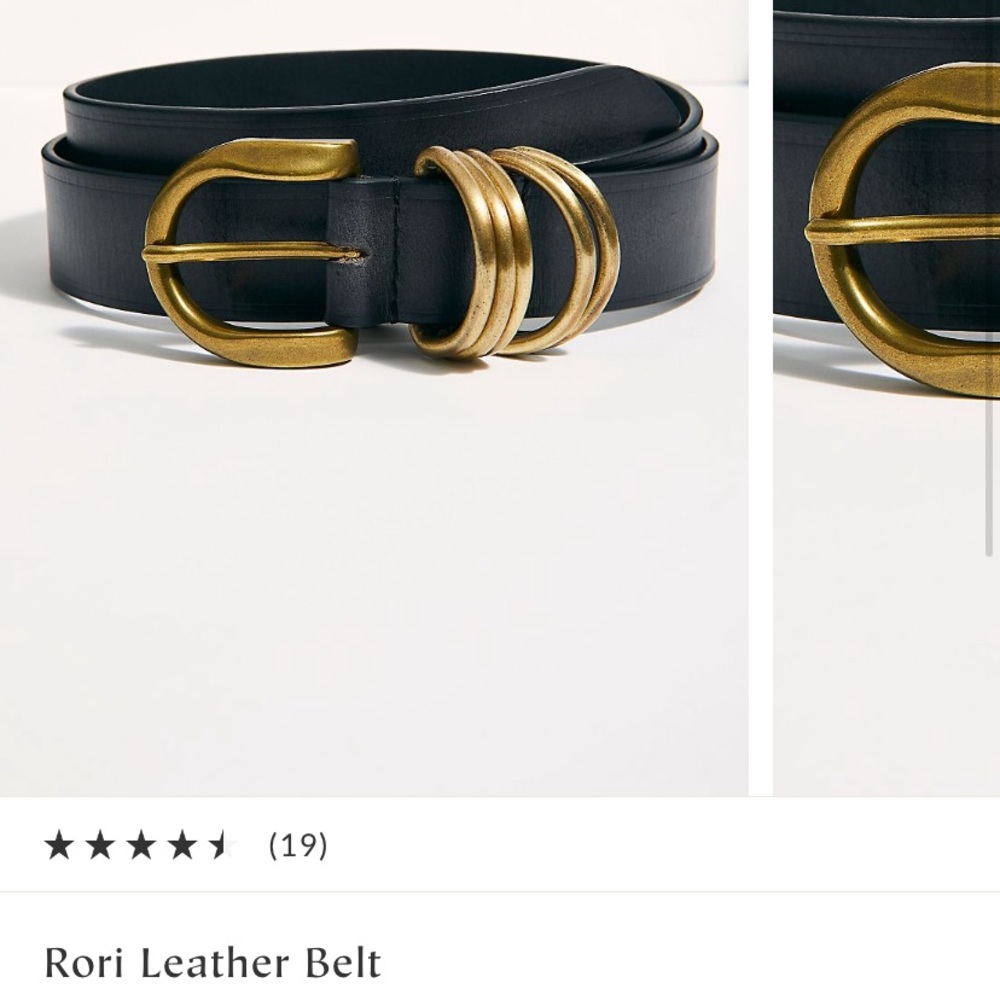 Free People Rori leather belt NWOT